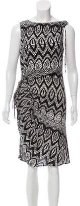 Thakoon Printed Midi Dress