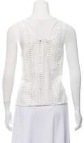 Thumbnail for your product : Creatures of Comfort Miriem Eyelet Top w/ Tags