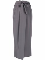 Thumbnail for your product : Emporio Armani Sash-Belt Wrap Skirt