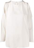 Thumbnail for your product : Fabiana Filippi Cut-Out Shoulder Blouse