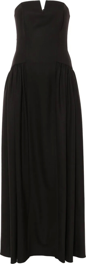 V:PM ATELIER Lilis strapless maxi dress