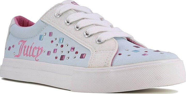 Juicy Couture Little Girls Alameda Sneakers In Blue,white | ModeSens