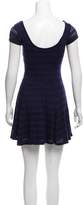 Thumbnail for your product : Aqua Short Sleeve Mini Dress