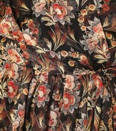 Thumbnail for your product : Oscar de la Renta Floral silk-chiffon wrap dress