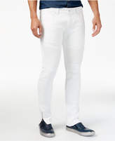Thumbnail for your product : INC International Concepts Men's Moto White Wash Skinny Jeans, Only at Macy's
