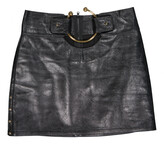 black Leather Skirts 