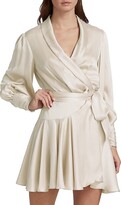 Thumbnail for your product : Zimmermann Silk Wrap Minidress