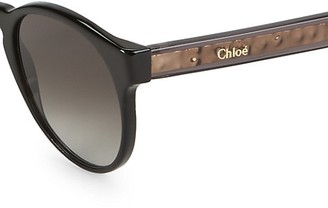 Chloé Willow 52MM Round Sunglasses