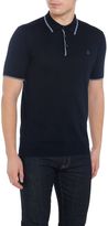 Thumbnail for your product : Peter Werth Men's March tipped knitted cotton polo shirt