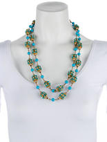 Thumbnail for your product : Erickson Beamon Bead, Crystal & Pearl Necklace