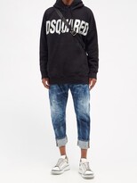 Thumbnail for your product : DSQUARED2 Combat Distressed Denim Jeans - Blue