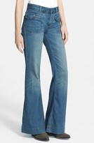 Thumbnail for your product : Free People High Rise Flared Jeans (Estrella)