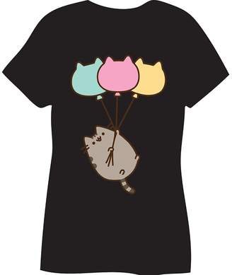 Pusheen The Cat Balloons Juniors T-Shirt