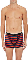 Thumbnail for your product : Paul Smith Men's Striped Stretch-Cotton Jersey Boxer Briefs