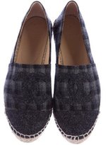 Thumbnail for your product : Chanel 2015 Wool Espadrille Flats