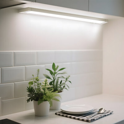 LNC Home Dimmable 18" W LED Under Cabinet Lighting