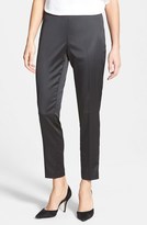Thumbnail for your product : Vince Camuto Stretch Satin Side Zip Pants
