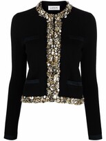 Thumbnail for your product : Lanvin Flower Embellished Cardigan