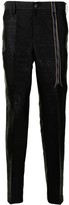 Thumbnail for your product : Doublet Mid-Rise Jacquard Tapered Trousers