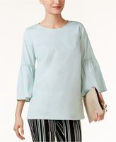 Thumbnail for your product : Alfani Poet-Sleeve Top, Created for Macy's