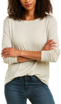 Thumbnail for your product : Vince Dropped-Shoulder Wool-Blend Top