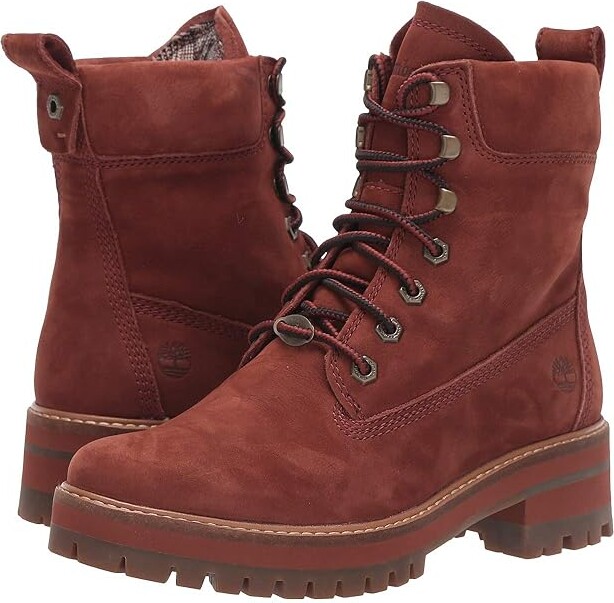 Timberland Courmayeur Valley 6 Boot (Rust Nubuck) Lace-up Boots - ShopStyle
