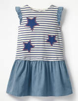 Thumbnail for your product : Boden Fun Jersey Woven Dress