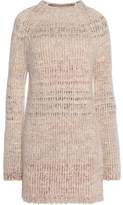 Helmut Lang Marled-Knit Alpaca And Wool-Blend Sweater