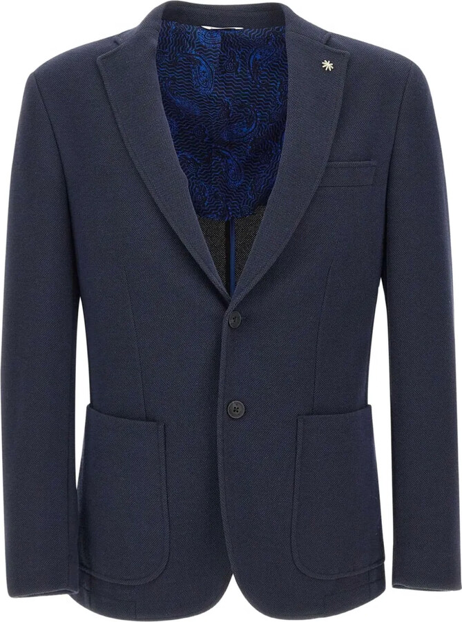 Manuel Ritz Single-Breasted Blazer