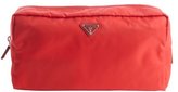 Thumbnail for your product : Prada red nylon large travel pouch