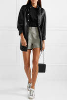 Thumbnail for your product : Alexander Wang Alexanderwang.T Twist-front Cotton-jersey T-shirt