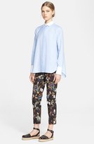Thumbnail for your product : Valentino Pleated Back Cotton Blouse