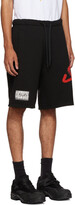 Thumbnail for your product : Just Cavalli Black Graphic Shorts