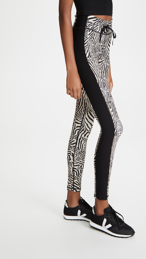 zebra yoga pants