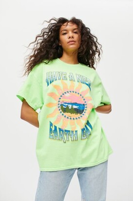 Urban Outfitters Earth Day T-Shirt Dress - ShopStyle