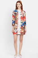 Thumbnail for your product : Carven Quilted Floral Shift Dress