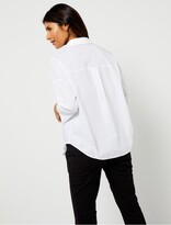 Thumbnail for your product : A Pea in the Pod Pietro Brunelli Cotton Poplin Maternity Blouse
