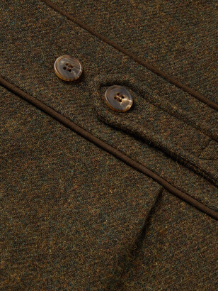 JAMES PURDEY & SONS Hawick Wool And Cashmere-Blend Tweed Gilet