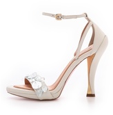 Thumbnail for your product : Nina Ricci White Wedged Sandals