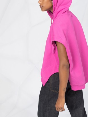 Fenty by Rihanna Beyond Limits print short-sleeve hoodie