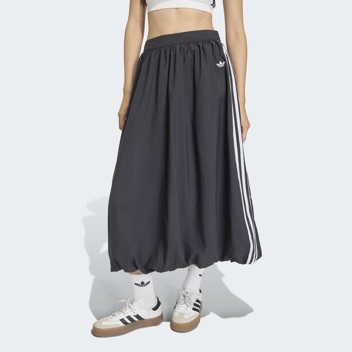 adidas Women's Balloon Maxi Skirt, Size 6, Black