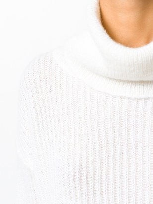 Markus Lupfer roll neck ribbed pullover