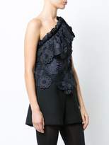 Thumbnail for your product : Self-Portrait floral mesh top