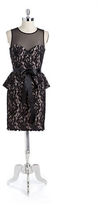 Thumbnail for your product : Xscape Evenings Lace Peplum Dress