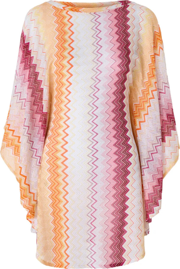 Missoni Zigzag-Pattern Mini Dress
