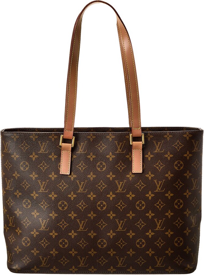 Louis Vuitton Monogram Canvas Luco (Authentic Pre-Owned) - ShopStyle Tote  Bags