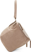 Thumbnail for your product : Givenchy Linen Pink Medium Croc Pandora Bag