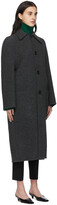 Thumbnail for your product : Ami Alexandre Mattiussi Grey Double Face Coat