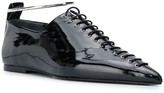 Thumbnail for your product : Jil Sander Lace-Up Anklet Pumps