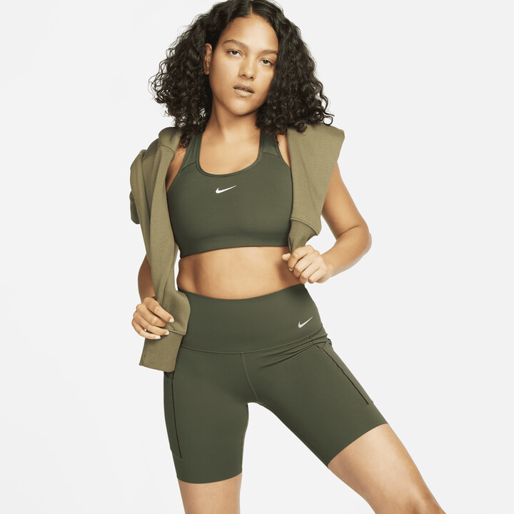 Nike Women's Universa Medium-Support High-Waisted 8 Biker Shorts